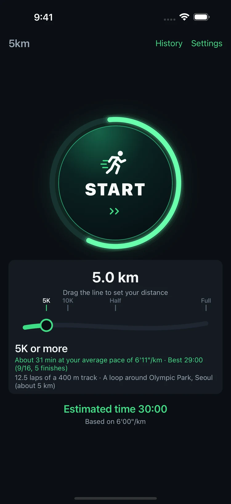Pick your distance. Make it your run.
